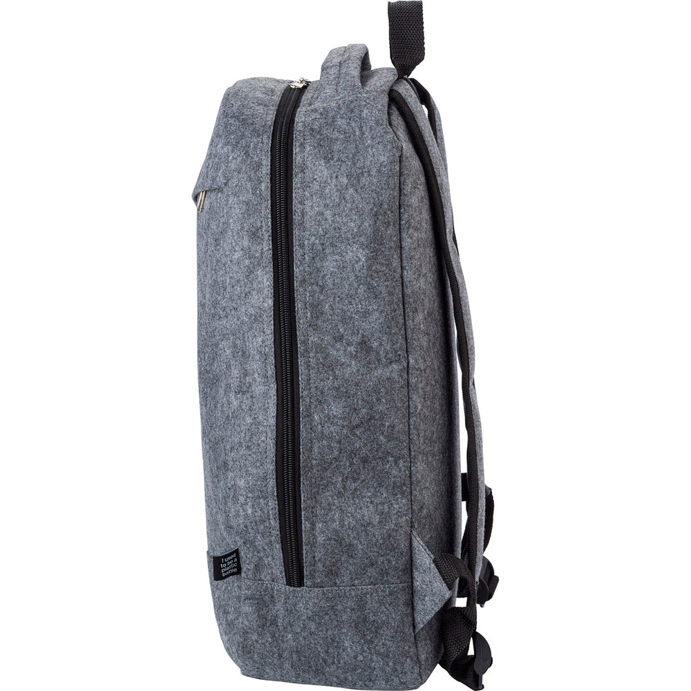 Yederick RPET felt backpack