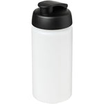 Branded Baseline® Plus grip 500 ml flip lid sport bottle