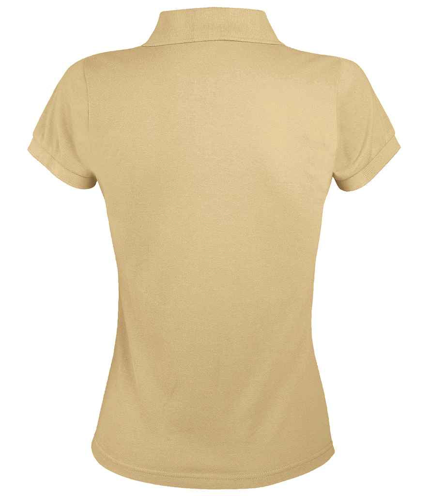 SOL'S Ladies Prime Poly/Cotton Piqué Polo Shirt Sand