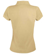 SOL'S Ladies Prime Poly/Cotton Piqué Polo Shirt Sand