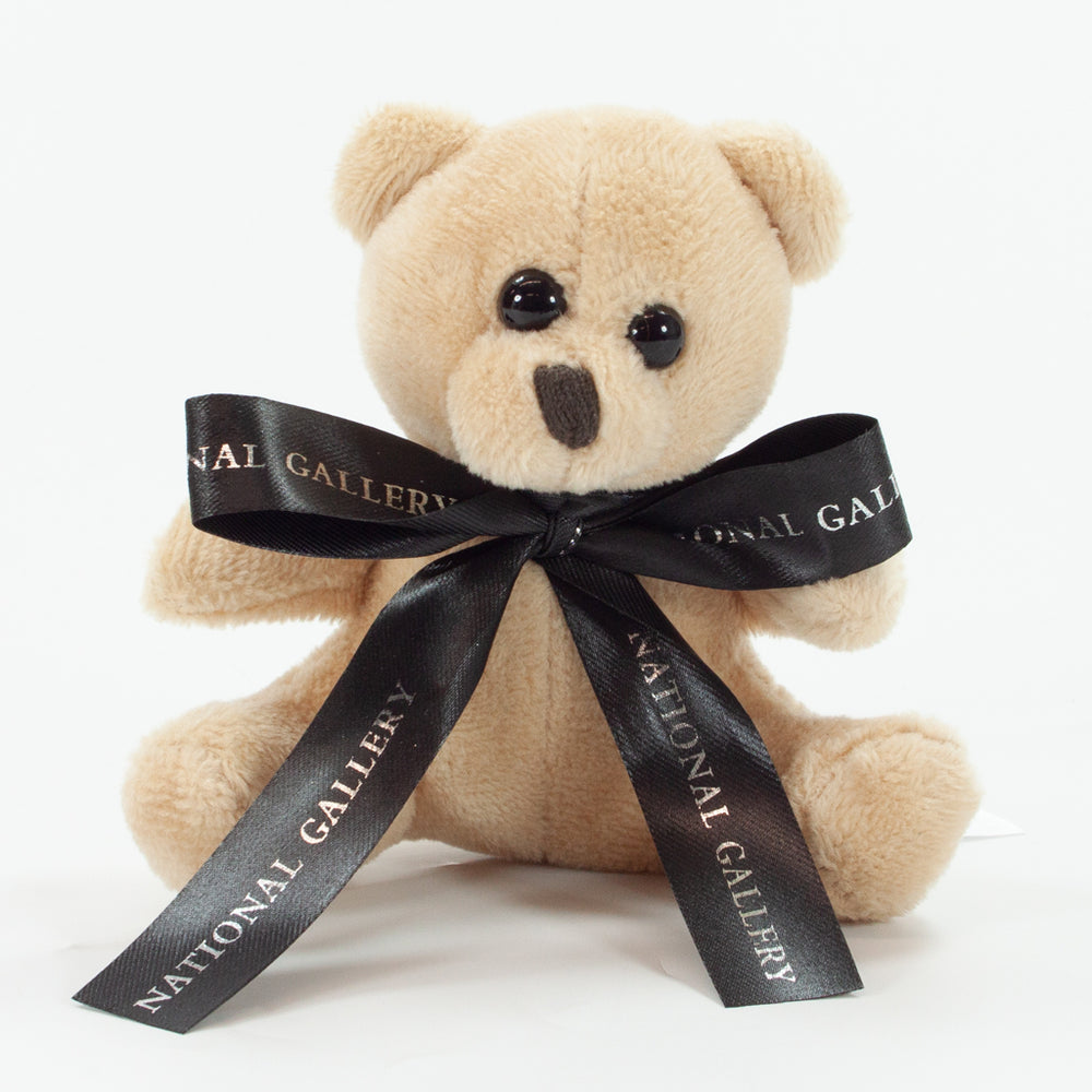 Bow Bear I 10cm Mini Beanie Bear