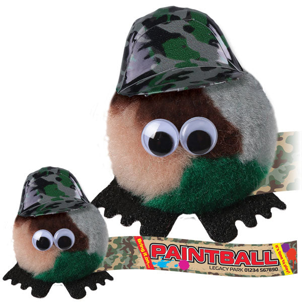 Logobugs Wearing Hats Camouflage Cap