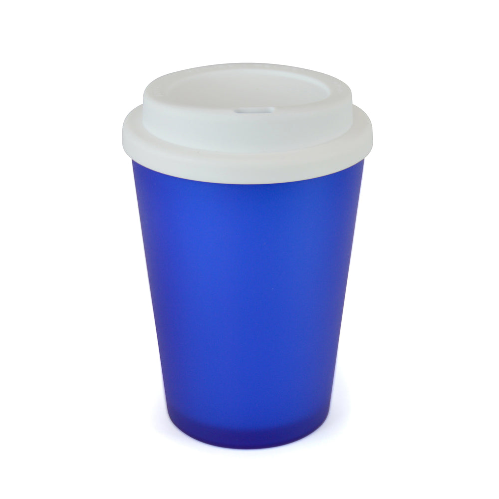 Branded Haddon Colour Frosted 350ml double wall tumbler