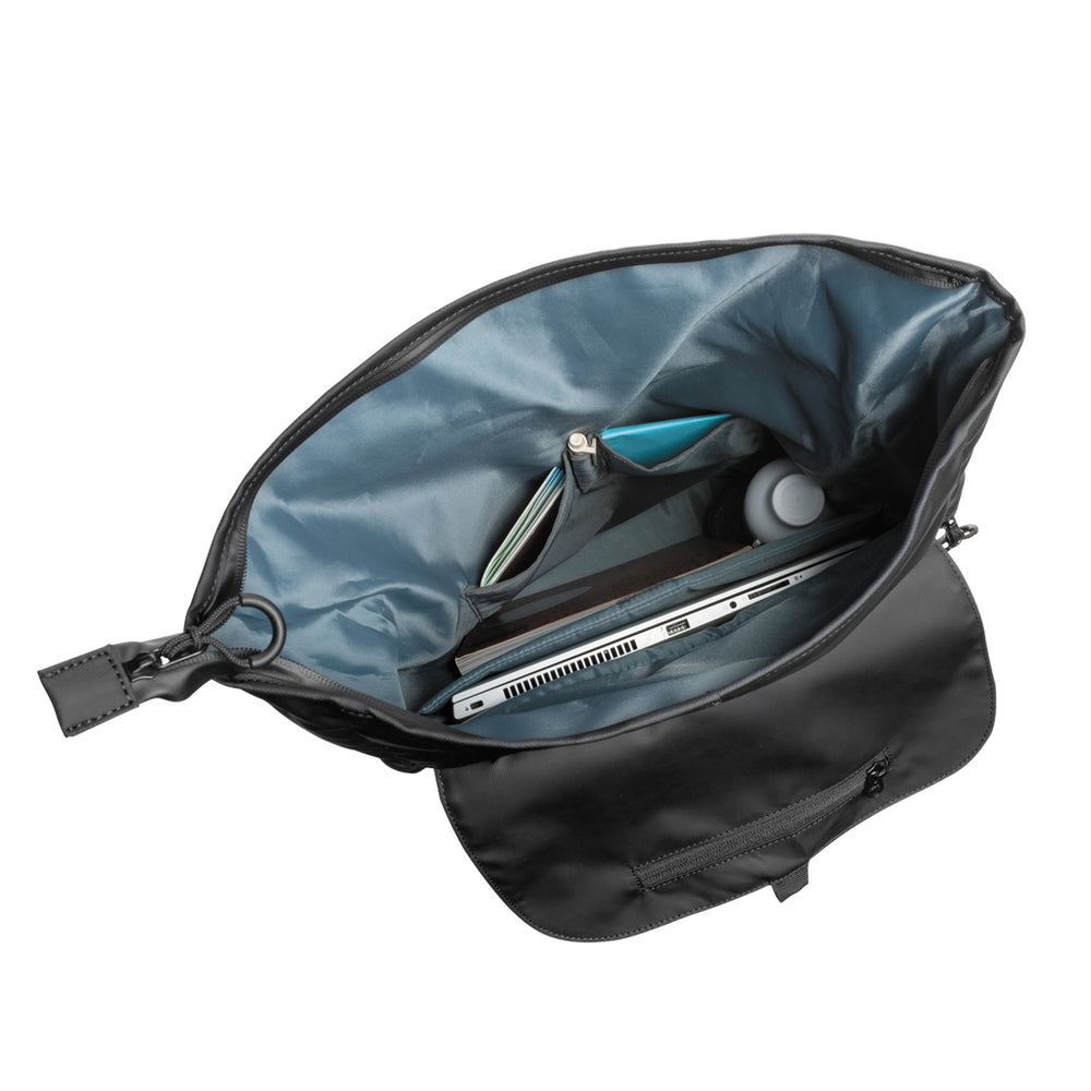 Branded Impact AWARE™ RPET water resistant 15.6" laptop backpack