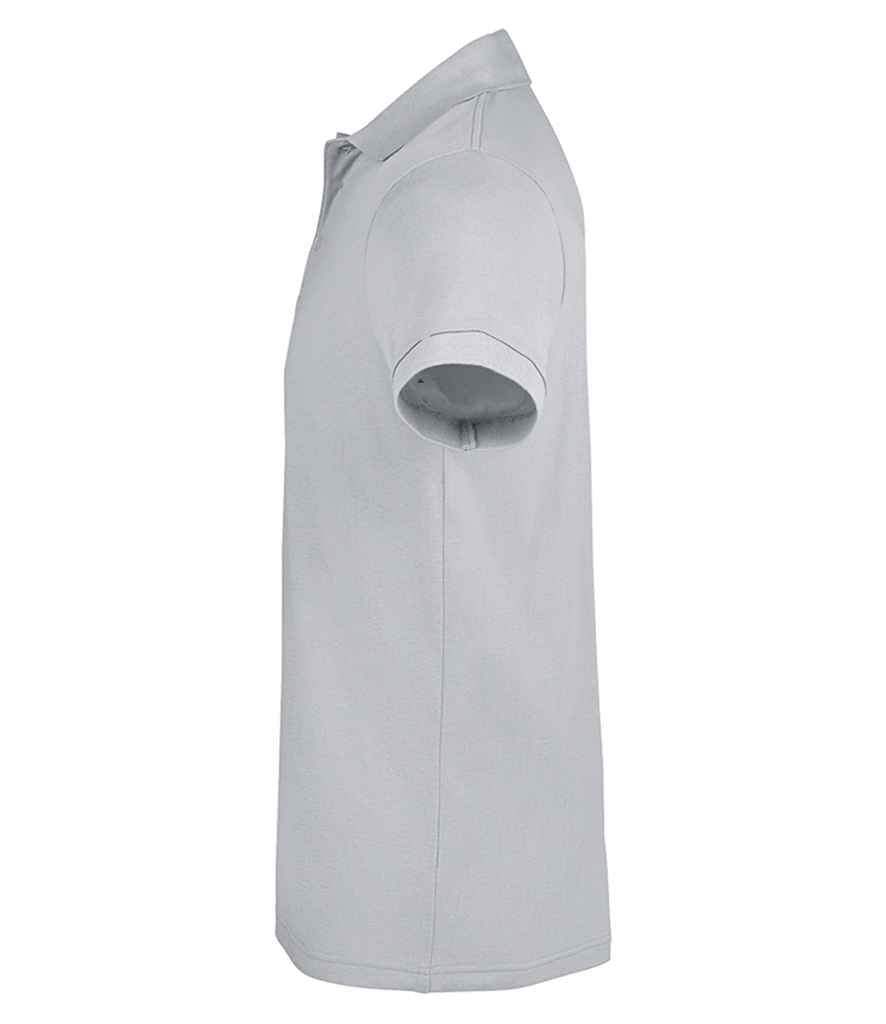 SOL'S Prime Poly/Cotton Piqué Polo Shirt Pure Grey