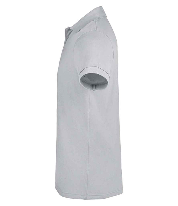 SOL'S Prime Poly/Cotton Piqué Polo Shirt Pure Grey
