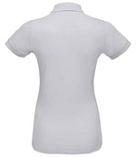 SOL'S Ladies Prime Poly/Cotton Piqué Polo Shirt Pure Grey