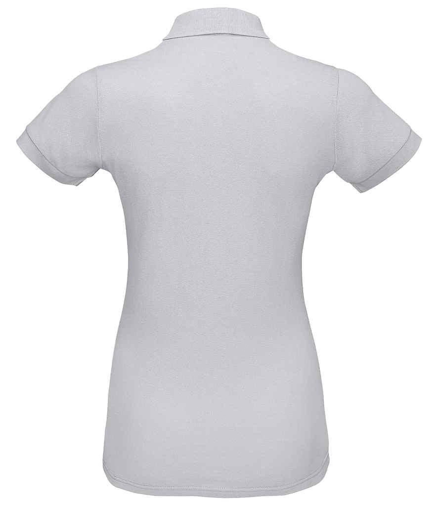 SOL'S Ladies Prime Poly/Cotton Piqué Polo Shirt Pure Grey
