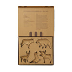 Branded VINGA Nordic big 5 cookie cutter 5-piece set