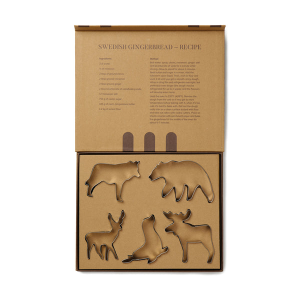 Branded VINGA Nordic big 5 cookie cutter 5-piece set