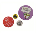 Round Button Badges - Full Colour Print