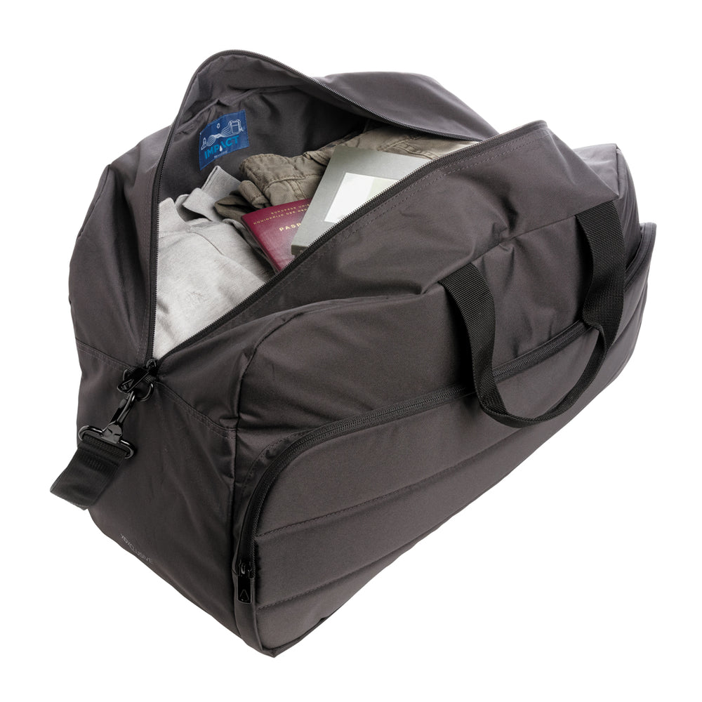 Branded Impact AWARE™ RPET weekend duffel