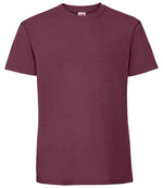 Fruit of the Loom Iconic 195 T-Shirt Burgundy