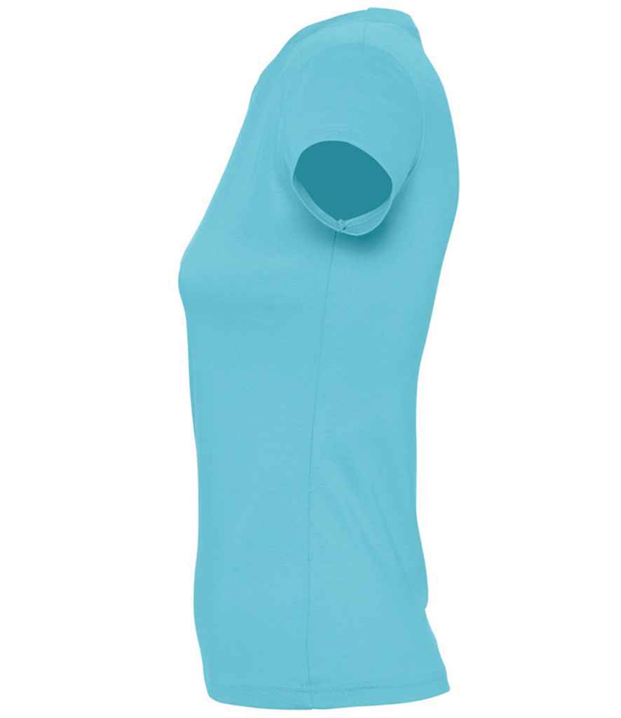 SOL'S Ladies Imperial Heavy T-Shirt Atoll Blue