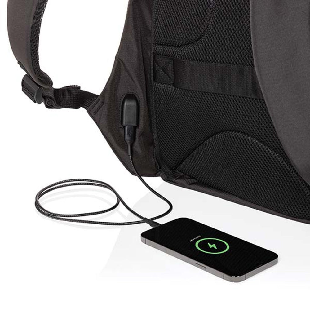 Branded Swiss Peak AWARE™ anti-theft 15.6" laptop backpack