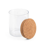 SPICE 700. Borosilicate glass canister with bamboo lid 700 mL