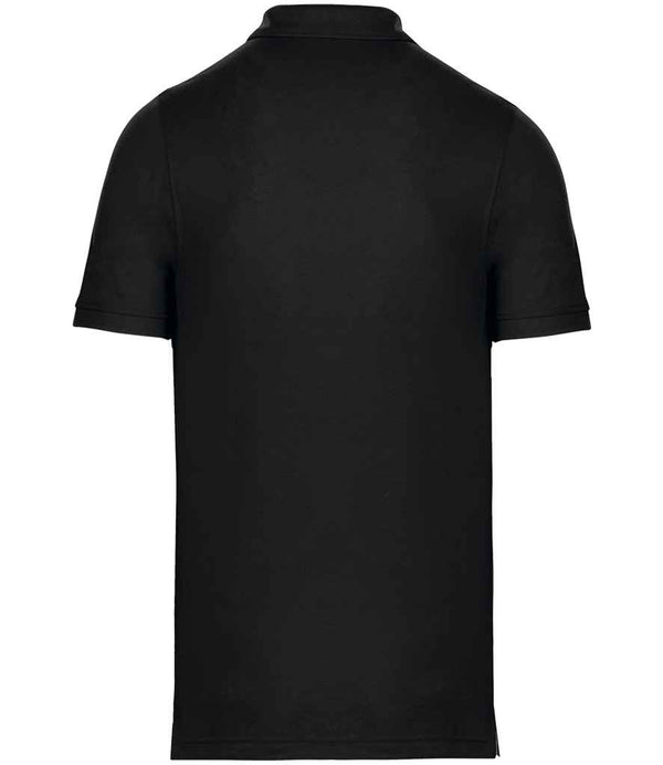 WK Designed to Work Anti-Bacterial Piqué Polo Shirt Black