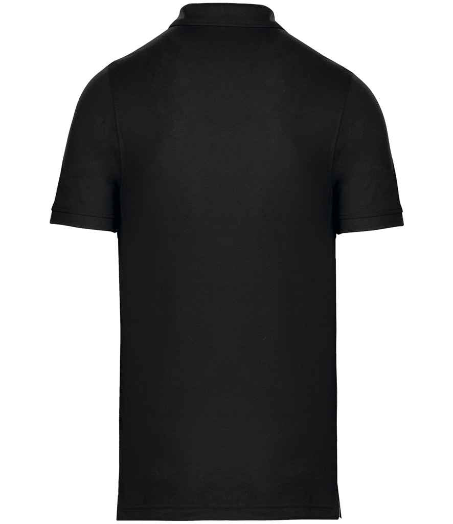 WK Designed to Work Anti-Bacterial Piqué Polo Shirt Black