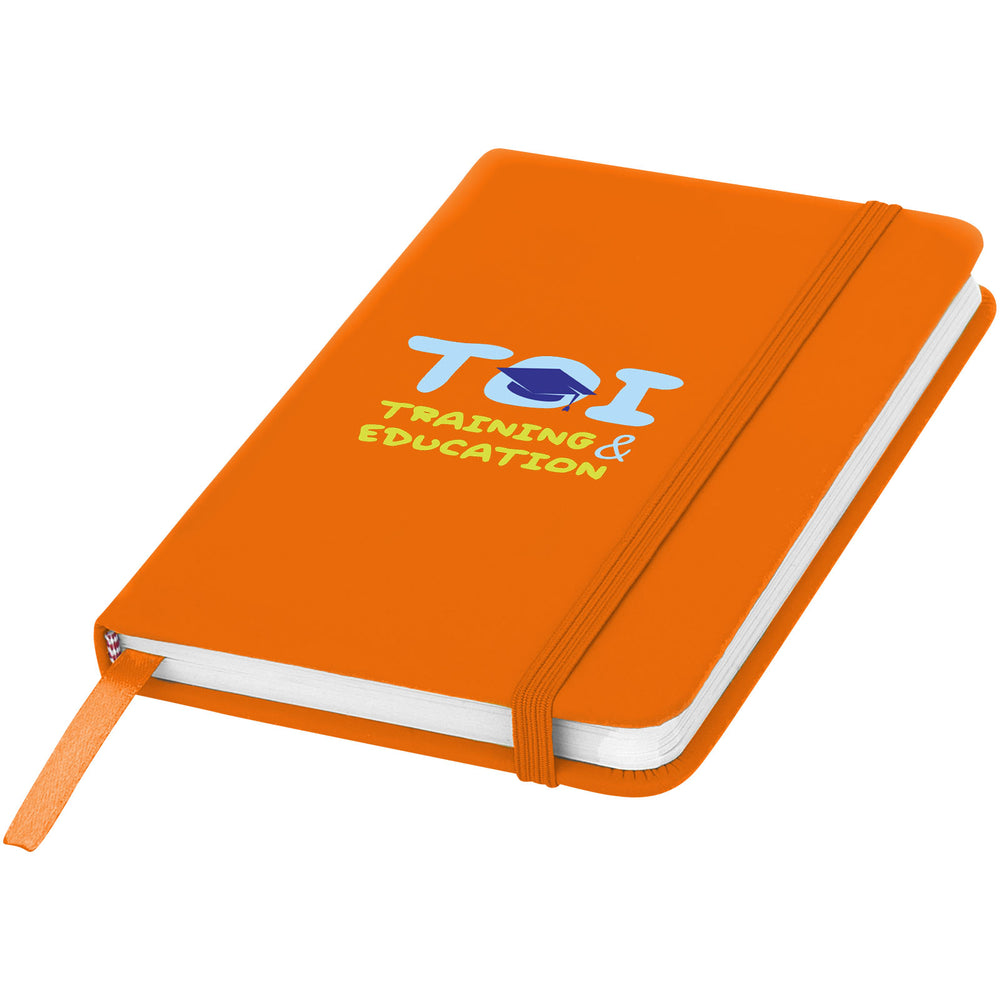 Branded Spectrum A6 hard cover notebook
