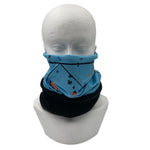 Branded Premium Full Colour Double Layer Band-It with Black Fleece