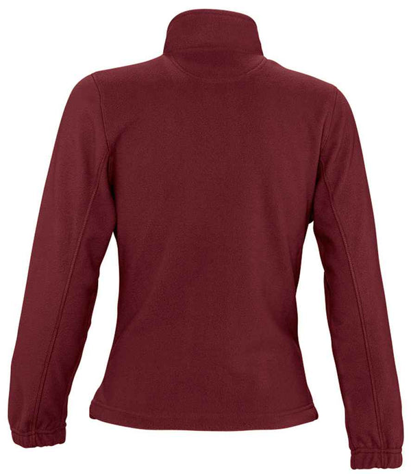 SOL'S Ladies North Fleece Jacket Burgundy