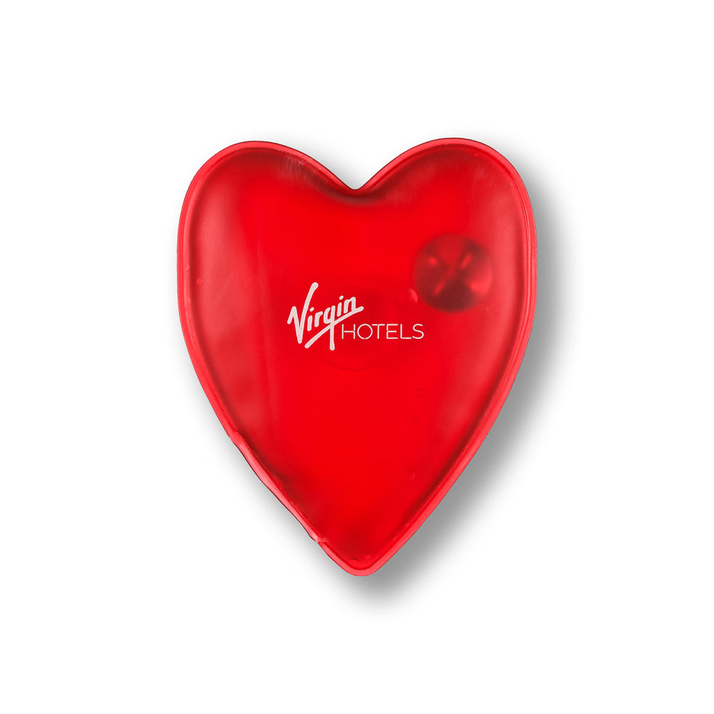 Branded Hand warmer in heart shape
