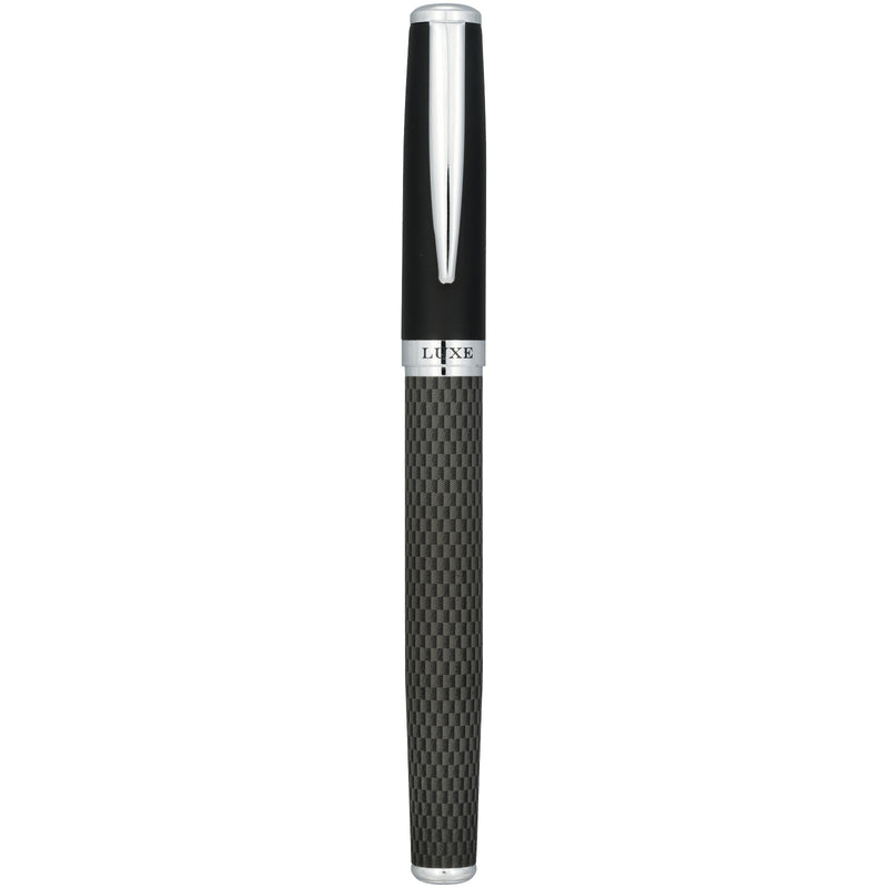 Carbon duo pen gift set with pouch