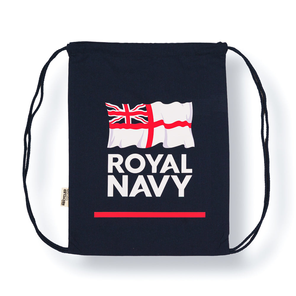 Express GRS Certified, Recycled Cotton Drawstring Bag