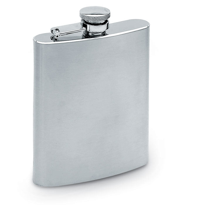 Branded Slim hip flask 200ml