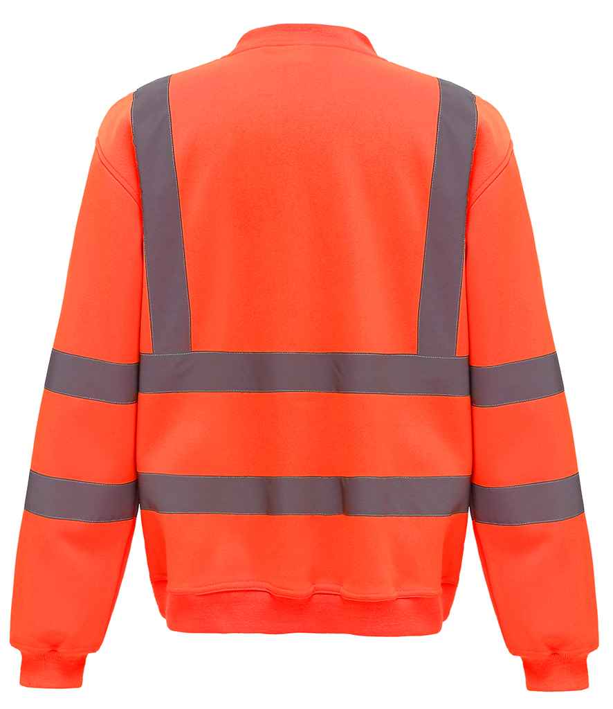 Yoko Hi-Vis Sweatshirt Orange