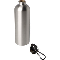 Oregon 750 ml RCS certified single wall stainless steel water bottle with carabiner