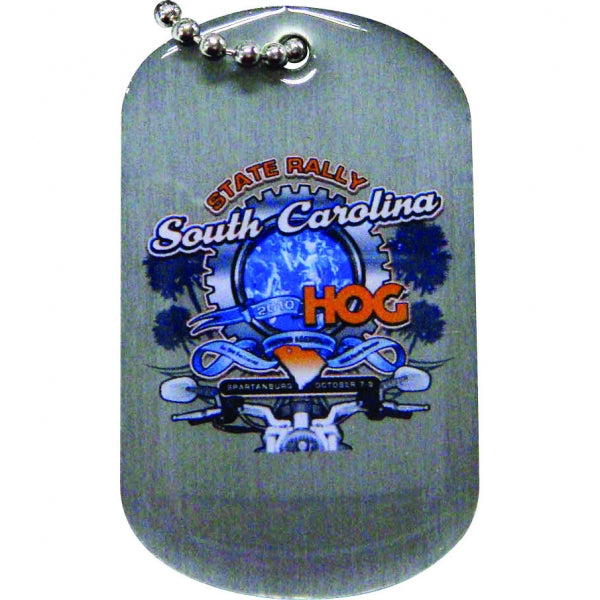 Printed Metal Dog Tag
