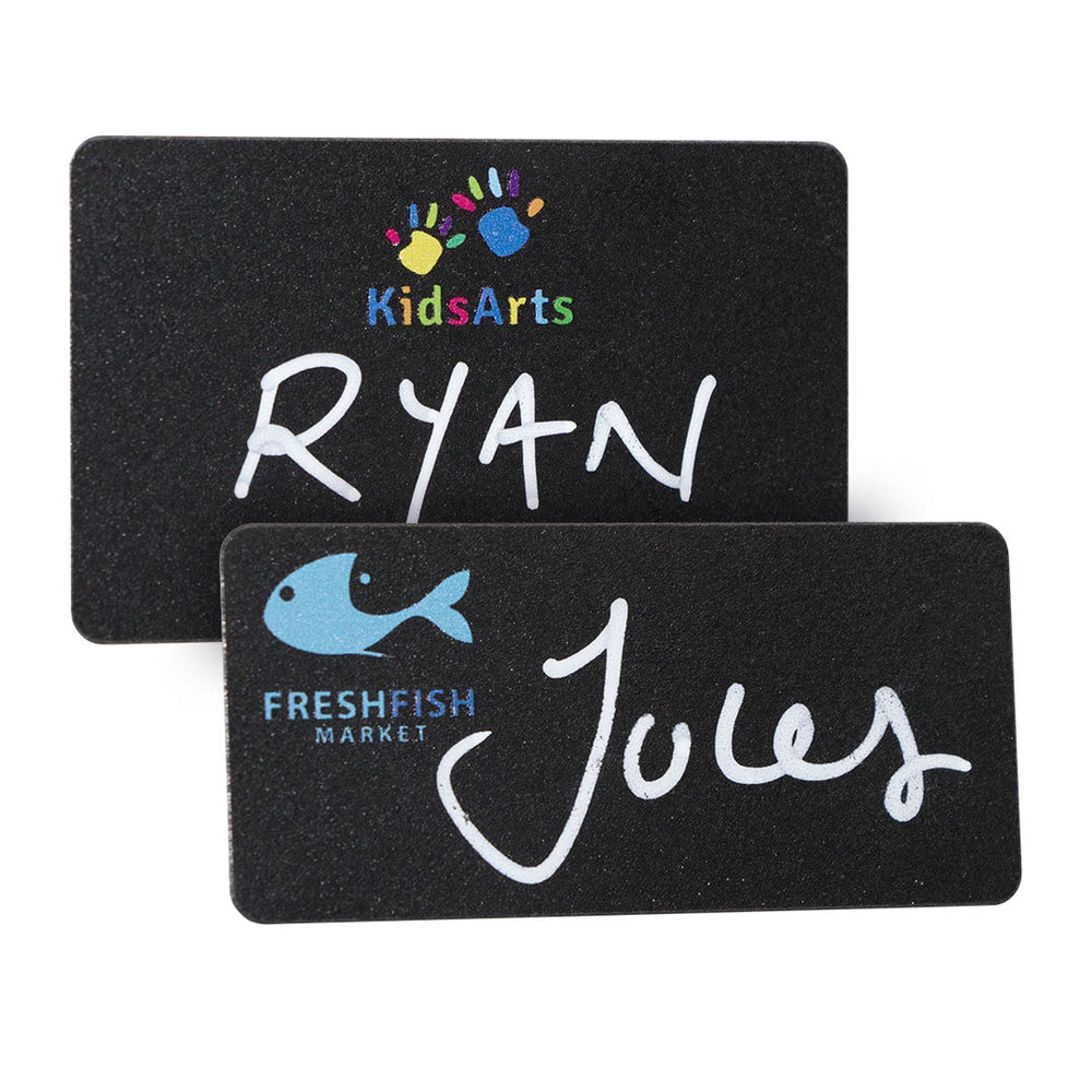 Blackboard Reusable Name Badges