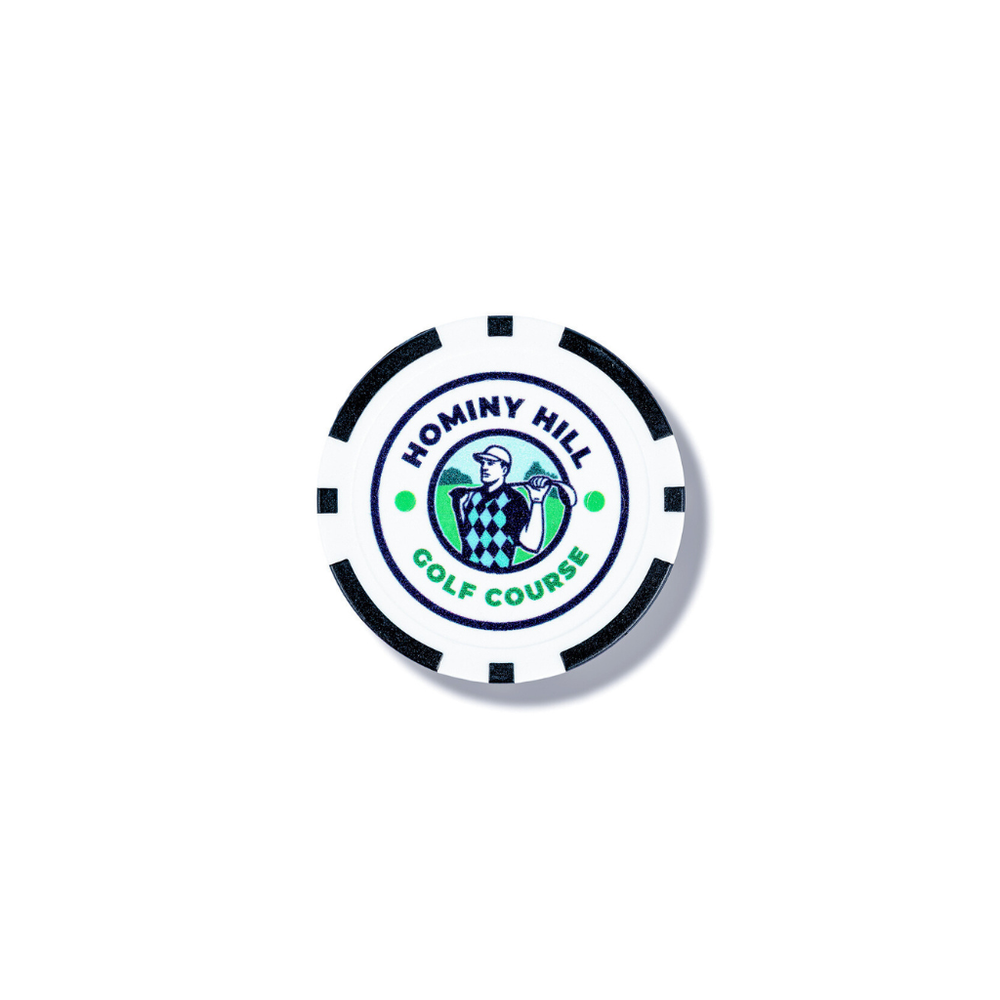 Poker Chip Golf Marker