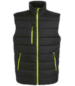 Regatta Navigate Thermal Bodywarmer Black/Lime Green
