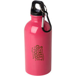 Oregon 400 ml RCS certified single wall stainless steel water bottle with carabiner
