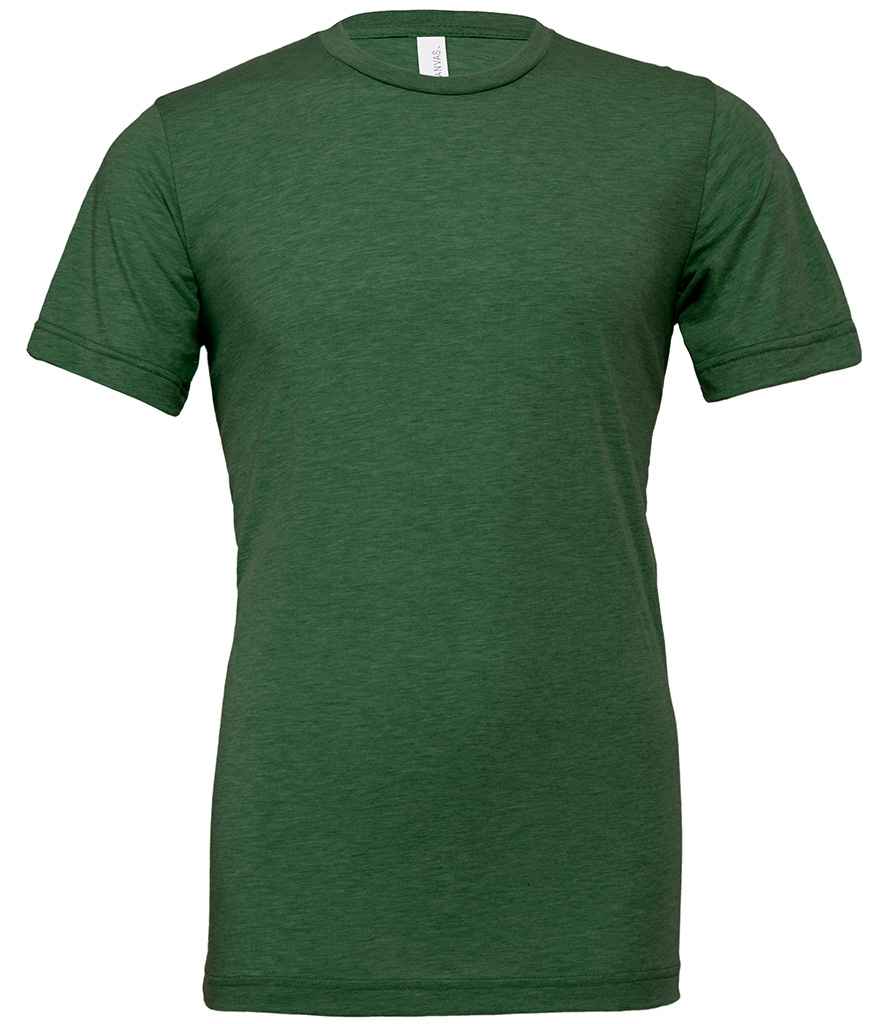 Canvas Unisex Tri-Blend T-Shirt Grass Green Tri-Blend