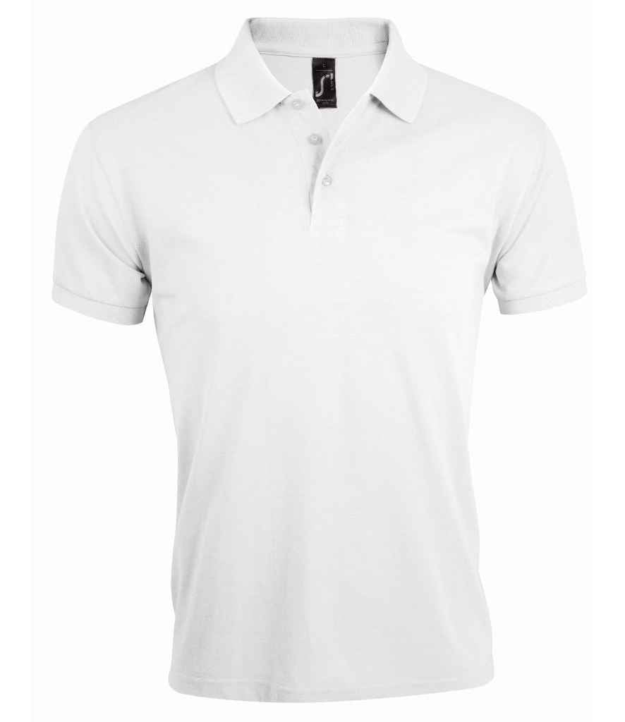 SOL'S Prime Poly/Cotton Piqué Polo Shirt White