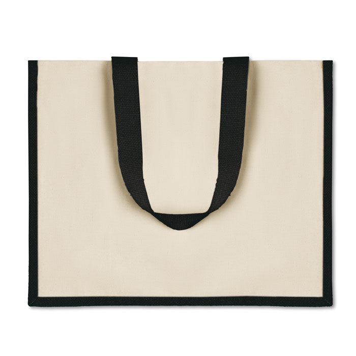 Branded Jute and canvas shopping bag