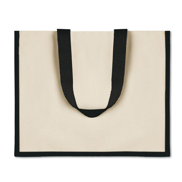 Branded Jute and canvas shopping bag