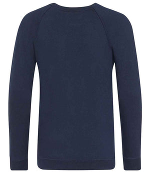 AWDis Academy Kids Raglan Sweatshirt Navy