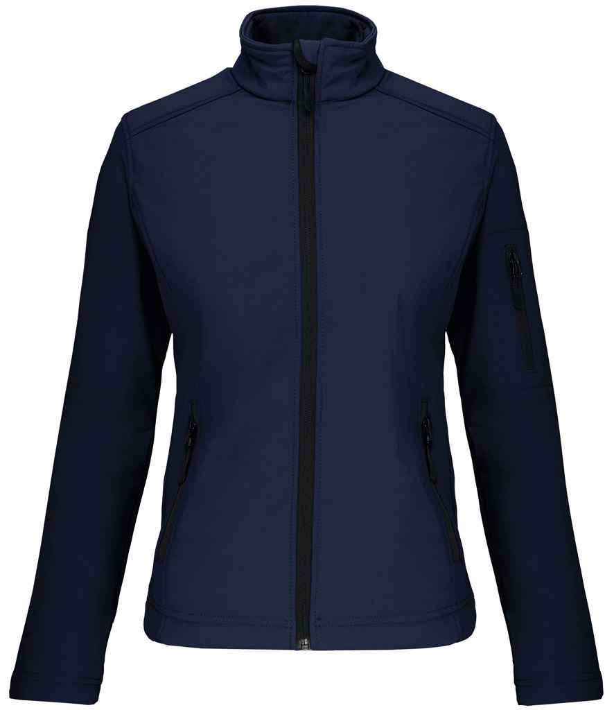 Kariban Ladies Soft Shell Jacket Navy