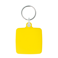 45mm Square Keyring