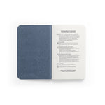 COFFEEPAD SOFT. A6 notepad with flexible cover made from coffee husk waste (66%)