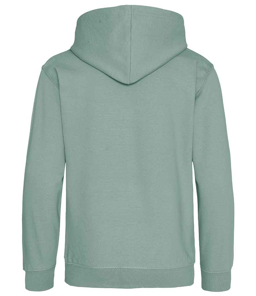 AWDis Kids Hoodie Dusty Green