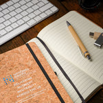 Branded Ceva A5 Cork Notebook