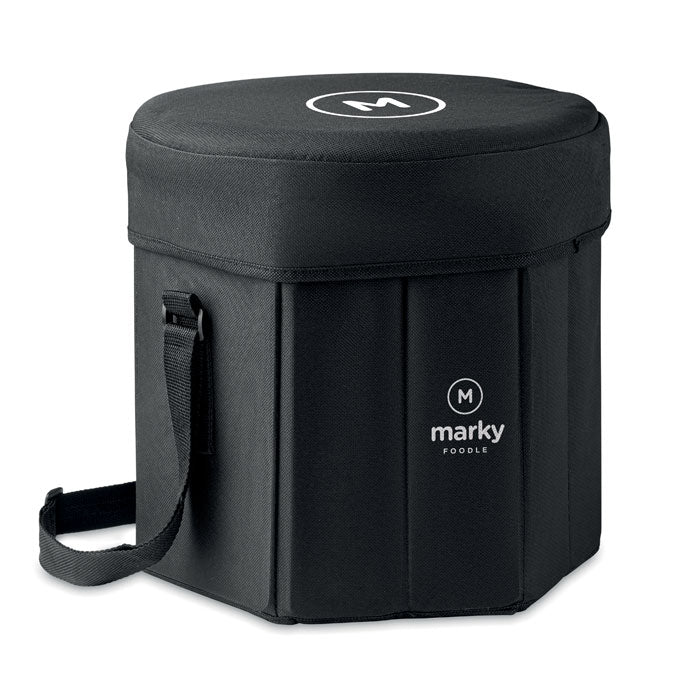 Foldable insulated stool/table