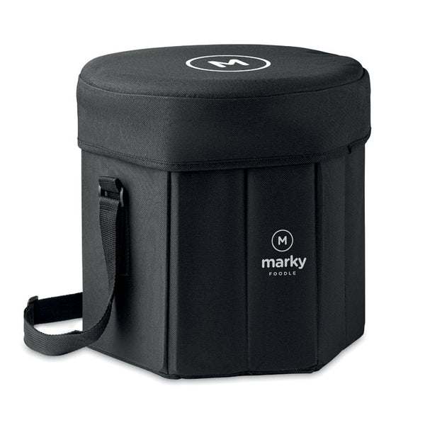 Branded Foldable insulated stool/table