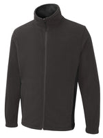 Uneek Two Tone Full Zip Fleece Jacket