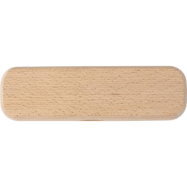 Tongfields Beech wood pen set Brown